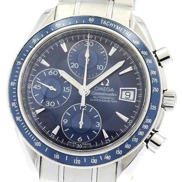 OMEGA Speedmaster 3222.80 Chronograph Navy Dial Automatic Men's Watch_891478 - Picture 4 of 6